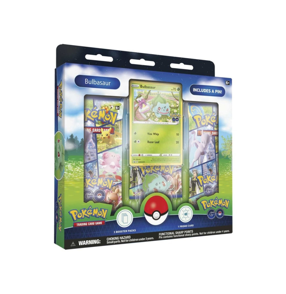 Karetní hra Pokémon TCG - Pokemon GO pin collection - Bulbasaur