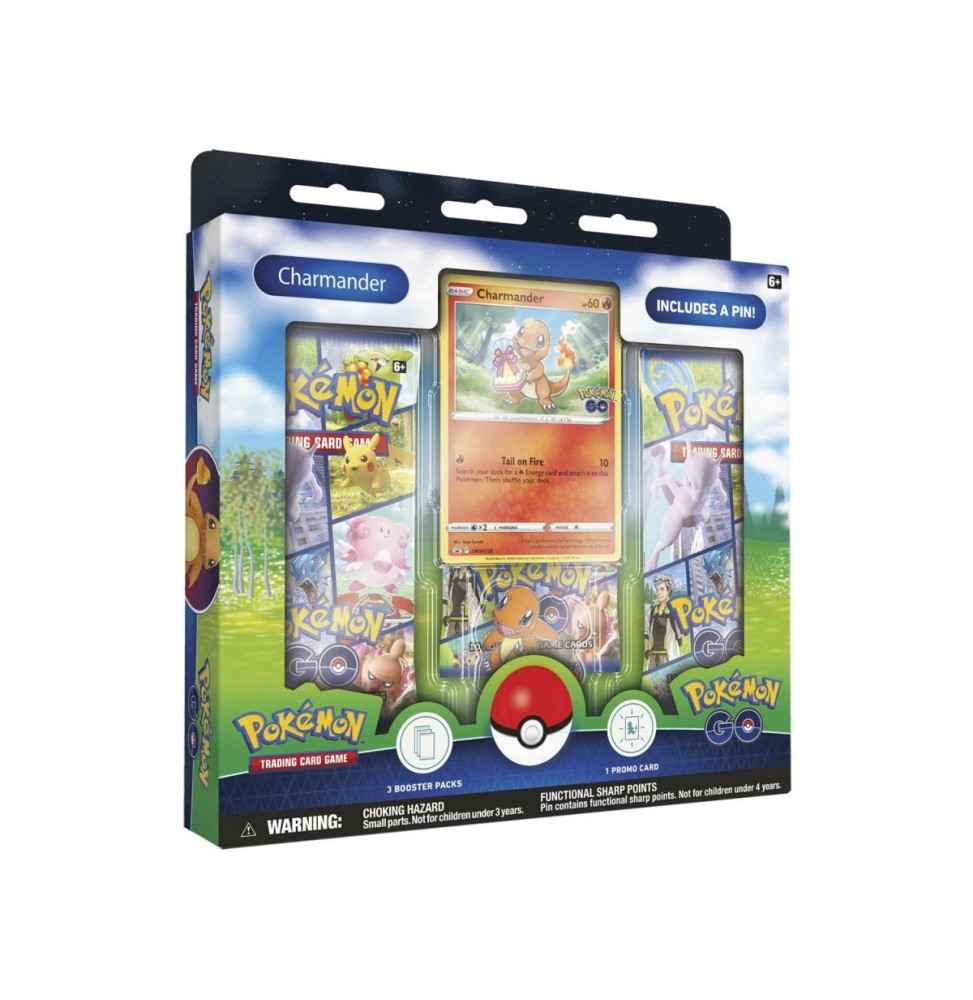 Karetní hra Pokémon TCG - Pokemon GO pin collection - Charmander