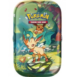 Karetní hra Pokémon TCG: Scarlet & Violet Prismatic Evolutions - Mini Tin: Leafeon