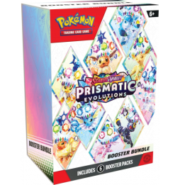 Karetní hra Pokémon TCG: Scarlet & Violet Prismatic Evolutions - Booster Bundle (6 boosterů)