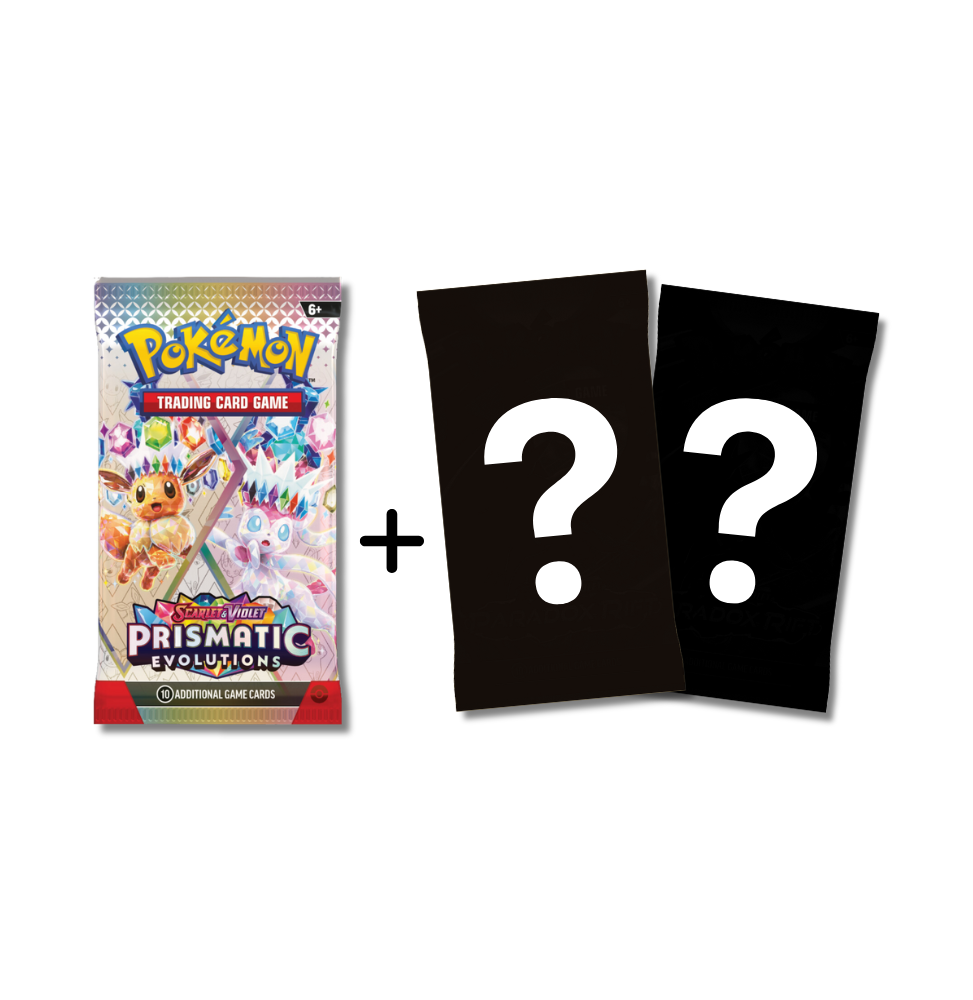 Karetní hra Pokémon TCG: Prismatic Evolutions + 2 náhodné booster packy