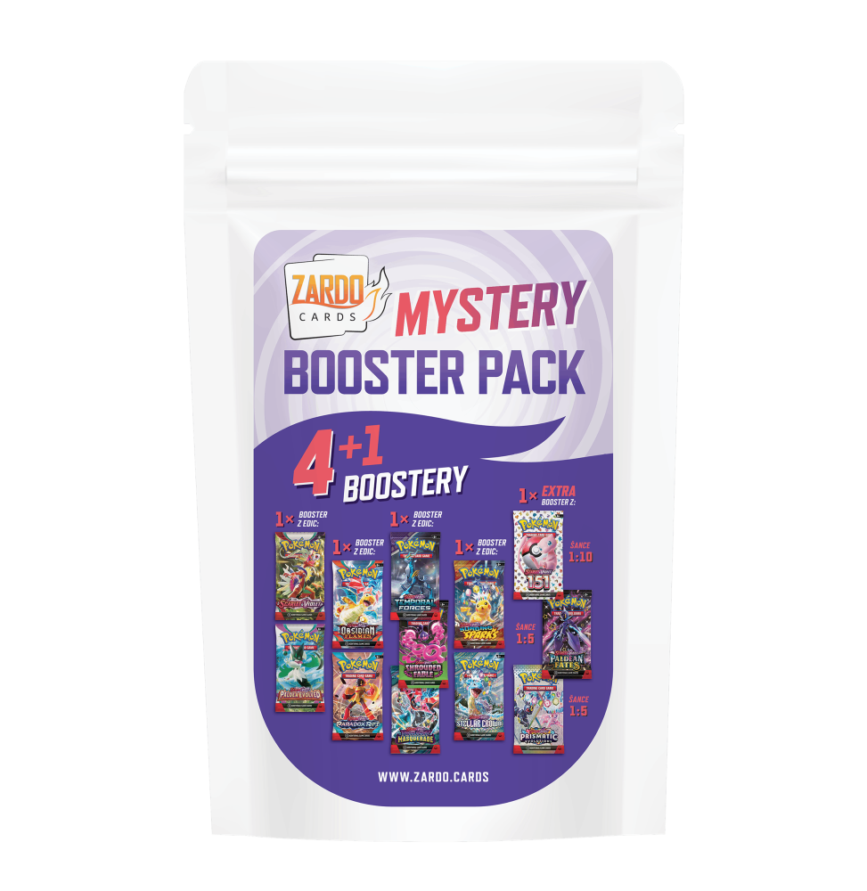 MYSTERY BOOSTER PACK č.11 (4 BOOSTERY +1 BONUSOVÝ BOOSTER)