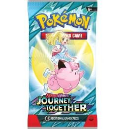 Karetní hra Pokémon TCG: Journey Together booster pack (10 karet)