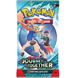 Karetní hra Pokémon TCG: Journey Together booster pack (10 karet)