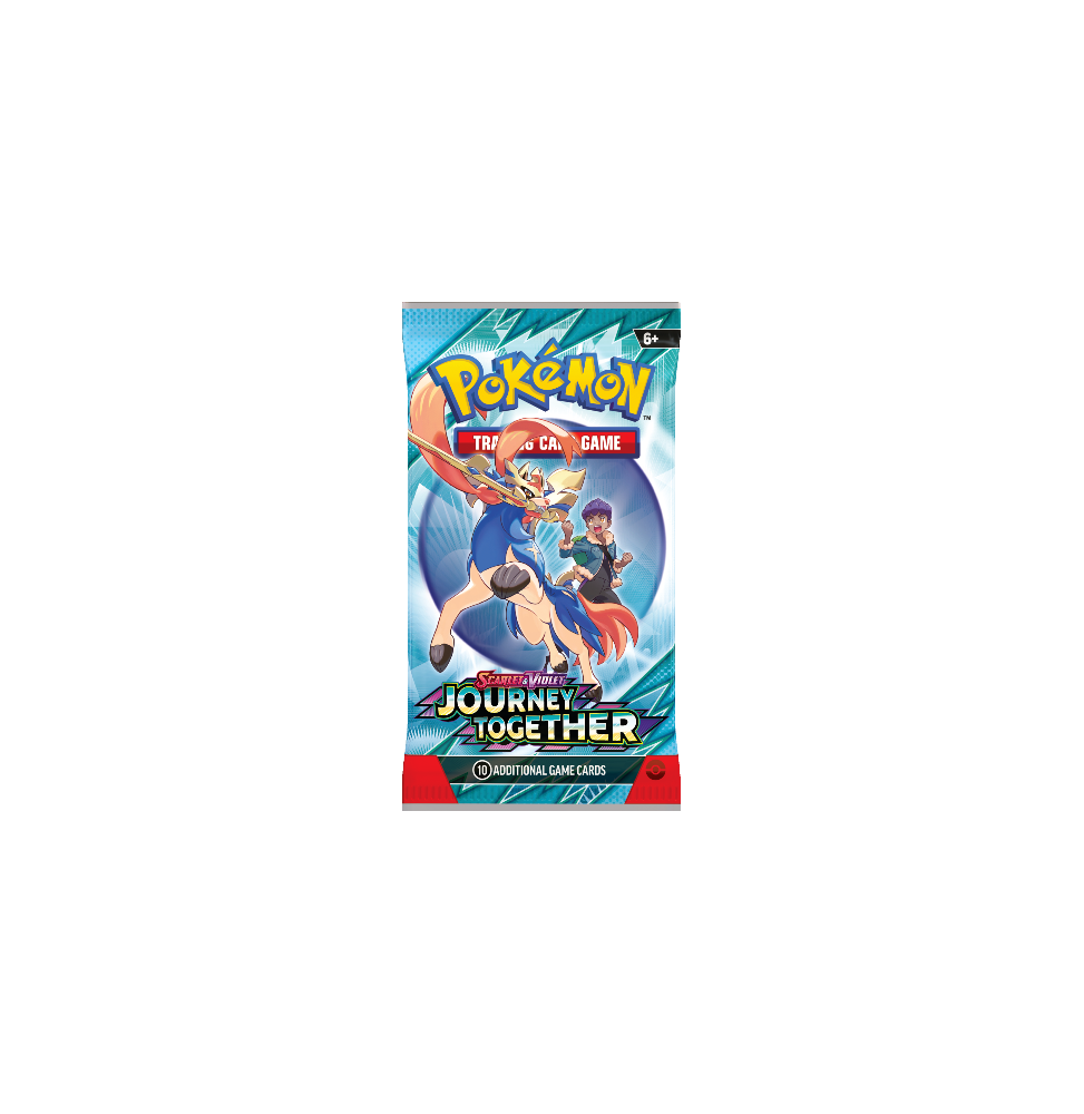 Karetní hra Pokémon TCG: Journey Together booster pack (10 karet)