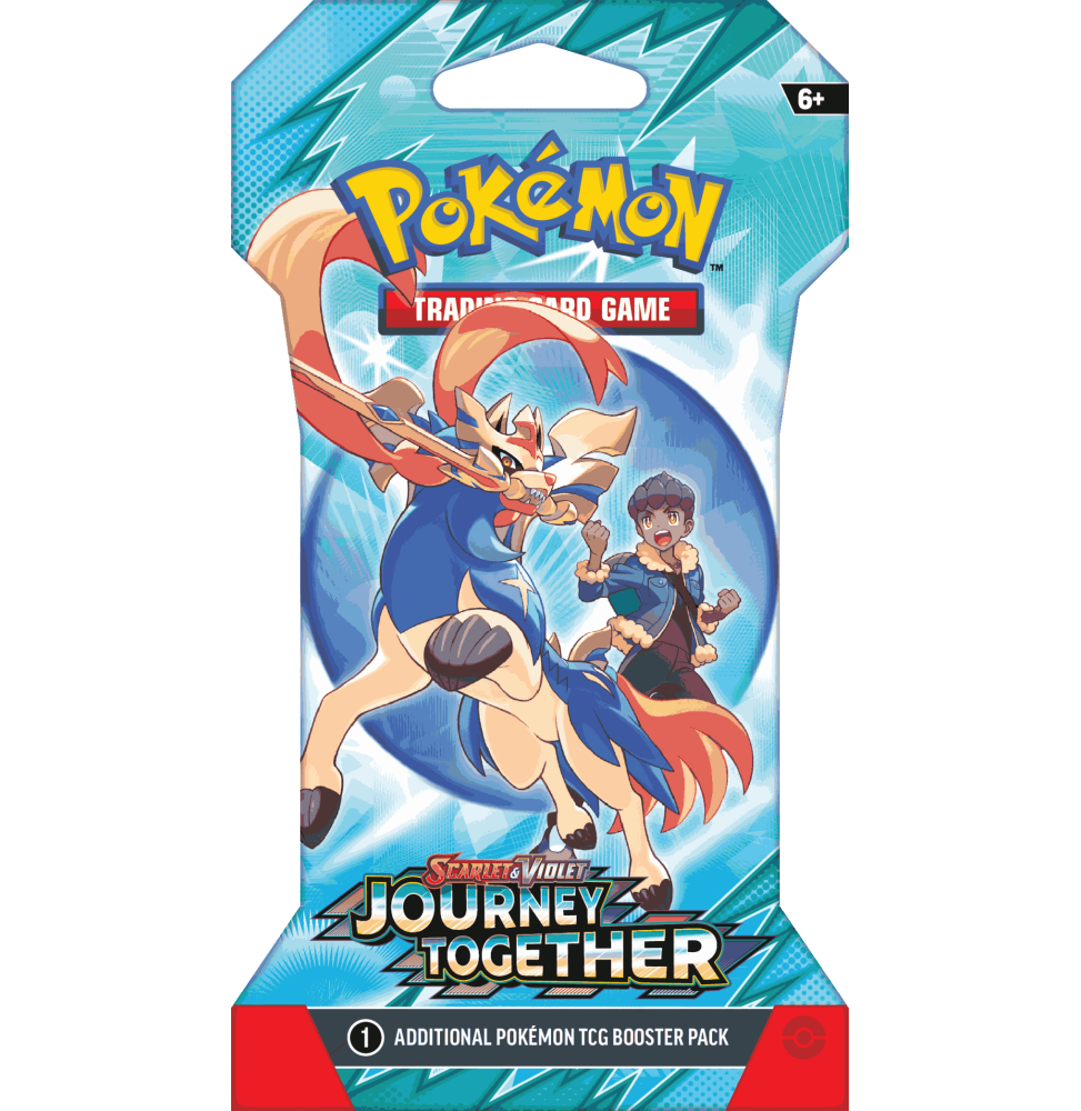 Karetní hra Pokémon TCG: Journey Together Blister Booster Pack (10 karet)