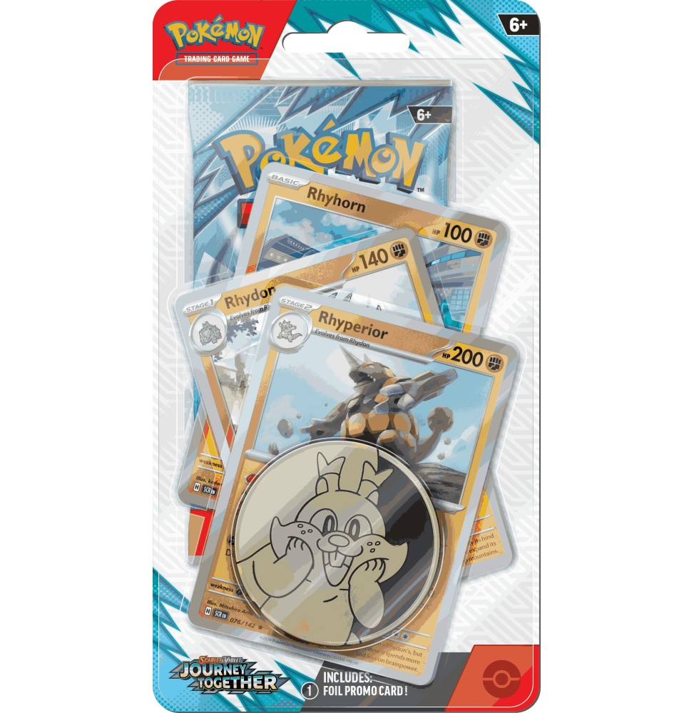 Karetní hra Pokémon TCG: Journey Together Premium Blister Rhyperior