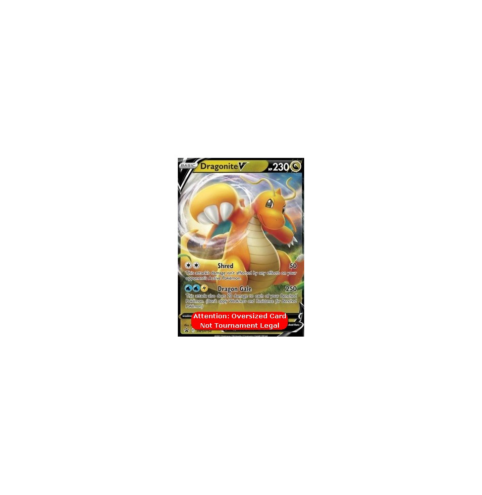 Dragonite V (SWSH 154) - JUMBO KARTA