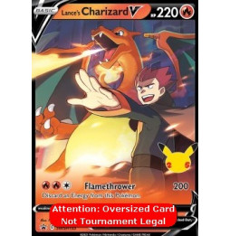 Lance's Charizard V (SWSH 133) - JUMBO KARTA