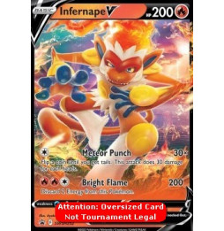 Infernape V (SWSH 252) - JUMBO KARTA