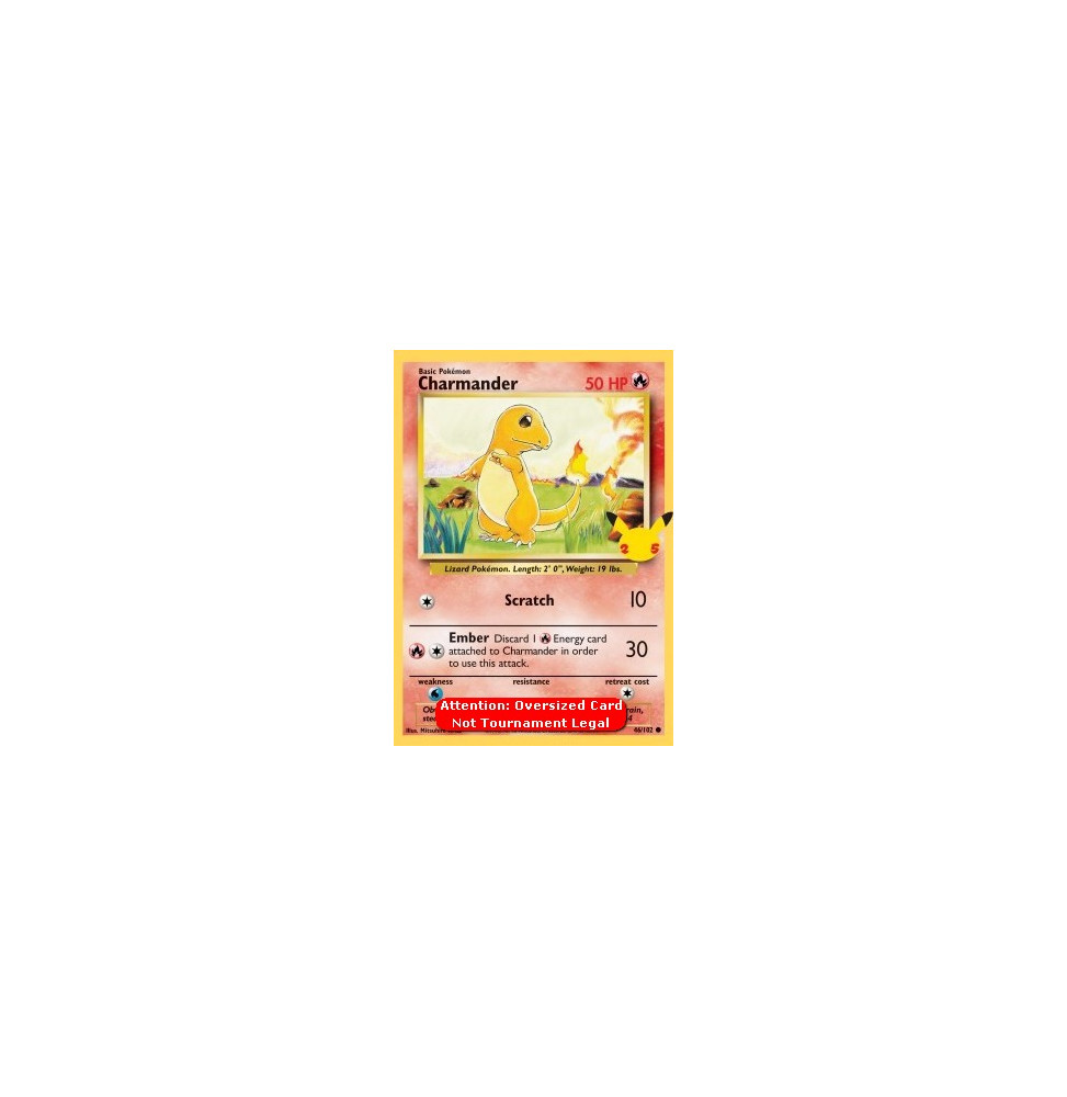 Charmander (BS 46) - JUMBO KARTA