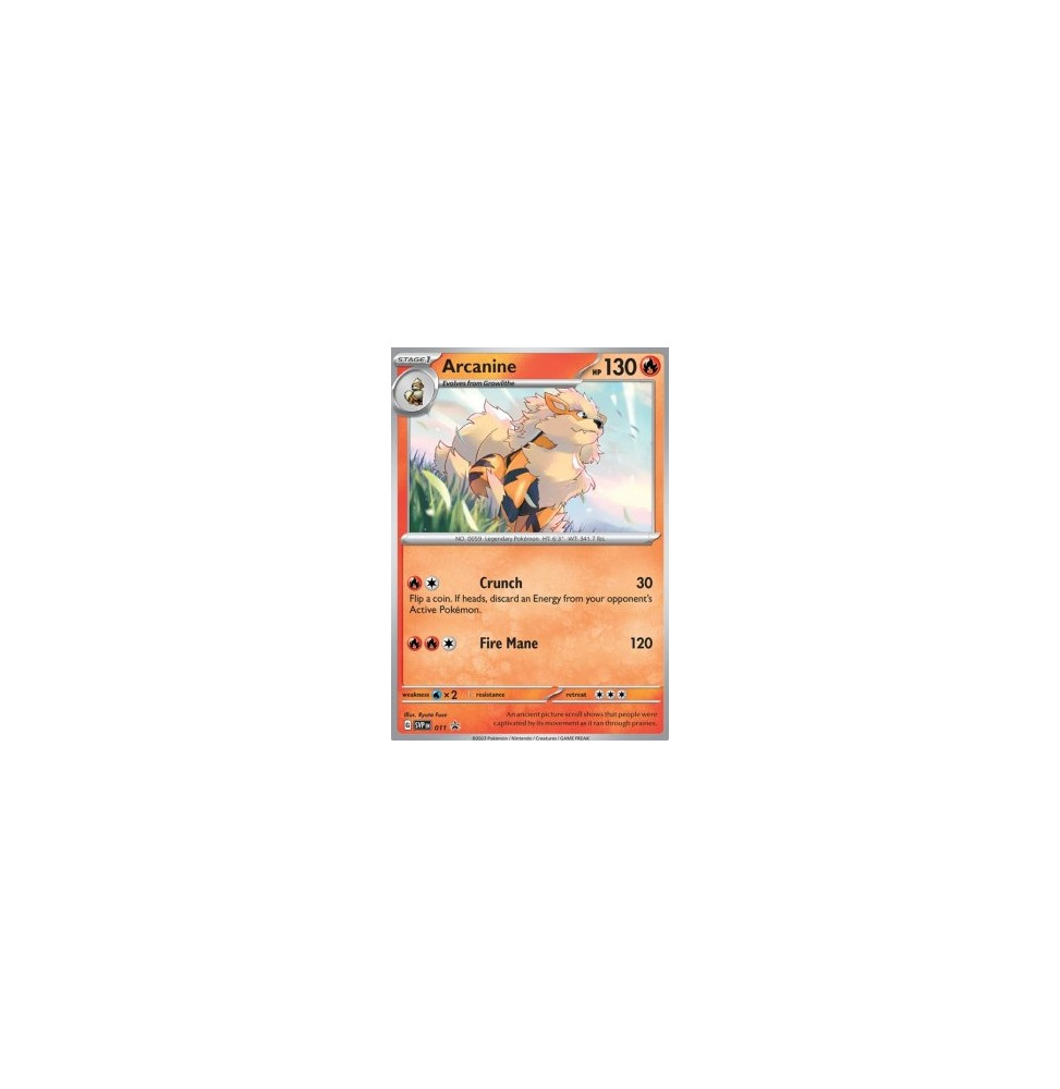 Arcanine (SVP 011) - PROMO