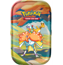 Karetní hra Pokémon TCG: Scarlet & Violet Vibrant Paldea - Mini Tin: Espathra & Ampharos